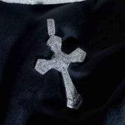 White Diamond Cross Pendant - Jiaxyk